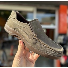 Resim Ayakcity Erkek Günlük Hakiki Deri Full Ortopedik Taban Loafer Ayakkabı - Kum - 4 