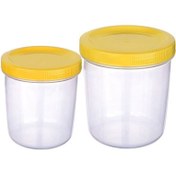 Resim ÖYKÜ VE YİĞİT İçiçe Geçen 2 li saklama kabı (250ve 400ml) 