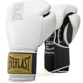 Resim Everlast 1910 16oz Classic Training Gloves Beyaz Boks Eldiveni - Kum / 16OZ 