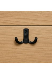 Resim Noktalı Portmanto Vestiyer Duvar Dolap Elbise Askısı Siyah Metal Kapı Askılığı Askılık 10 Adet Siyah 