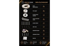 Resim Klima Montaj Kiti Bağlantı Borusu 3/8-3/4 7m 