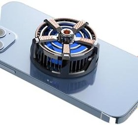 Resim Manyetik Cep Telefon Soğutma Fanı Radyatör Soğutucu 