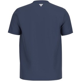 Resim Guess Erkek Arlo Logolu T-shirt Xl Lacivert 