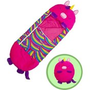 Resim Çizgi Film Çocuk Uyku Tulumu, Uyku Seti Gül Kırmızı 