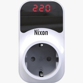 Resim Nixon Premium Serisi 210/280 V 16 Amper Gerilim ve Volltaj Korumalı 2 Yıl Garantili Dijital Ekranlı Priz 