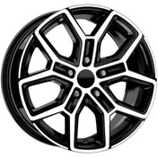 Resim EMR-DY945-01 6.5x15" 5x098 ET35 58,1 Black Diamond Jant (4 Adet) 