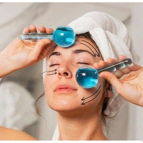 Resim Buz Küresi Soğuk Masaj Ve Terapi Topu(leke Önleyici-cilt Pürüzsüzleştirici) 