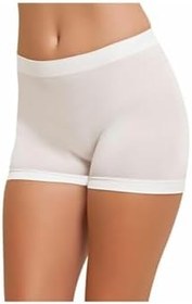 Resim Kadın Boxer, 6'lı Set, Beyaz, XL Beden 