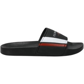 Resim U.S. Polo Assn. U.s Polo Assn Willy 3fx Siyah Erkek Plaj Terlik 