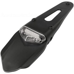 Resim Lasonstiges Motosiklet Led Kuyruk Lambası Arka Durdurma Fren Lambası Evrensel Enduro Cr Exc Wrf 250 400 426 Dropship 