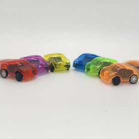 Resim Şeffaf Çok Renkli Arabalar - Canlı Renklerle Güzel PVC Arka Güçlü Mini Arabalar, Pil Gerektirmez, Parti Hediyeleri, Sınıf Ödülleri, Noel ve Cadılar Bayramı Hediyeleri, Parti Hediyeleri, Hediye Çantası Dolguları, Eğlenceli Tasarım, Dayanıklı Oyuncağı 