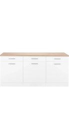 Resim T Designo Tdesigno Ares Mutfak Çekmeceli Alt Modül 