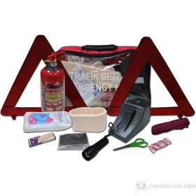 Resim AutoCsi 12234 Tuv Türk Uyumlu Lüx Trafik Seti 2 