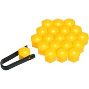 Resim Ximistore9 19mm Jant Kapakları Seti - 20 Adet Abs Plastik Çeşitli Renkler + Çıkarma Aleti 
