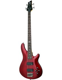 Resim Schecter C-4 Sgr Bas Gitar (Metallic Red) 