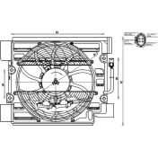 Resim Klıma Fanı Komple Bmw M51 M52 M62 E39 64548380780 