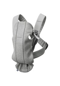 Resim Babybjörn 2'li Set Bliss Ana Kucağı & Kanguru Mini 3d Jersey Light Grey 