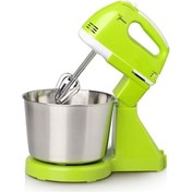 Resim Taşınabilir Blender Elektrikli Hamur Kek Karıştırıcı Makine 