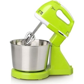 Resim Taşınabilir Blender Elektrikli Hamur Kek Karıştırıcı Makine 