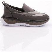 Resim Dgn P3 Kadın Taş Şeritli Spor Ayakkabi Gri İpek 