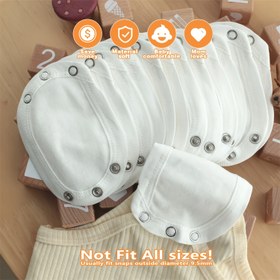 Resim 2 adet/4 adet/8 adet/10 adet Yürüyüş Kıyafeti Uzatma Parçaları, Yetişkin Olmayan Bebekler İçin Yeterli Olmayan Yürüyüş Kıyafetlerini Devam Etmelerine İzin Veren Tüm Yürüyüş Kıyafetlerine Uygun. 