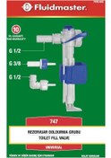 Resim Fluidmaster Gömme Rezervuar Doldurma Grubu Flatör Şamandıra 