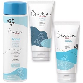Resim C'enta Beauty Leke Karşıtı Gece Bakım Kremi 50 ML + Gündüz Kremi 50 ML + Tonik 200 ML 