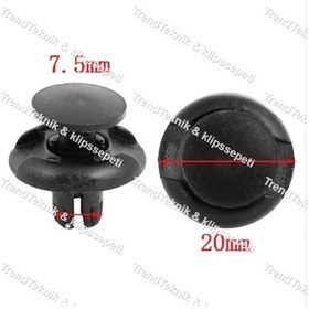 Resim Honda Davlumbaz Kilit Klipsi 91501S04003, Mr220501 Hsk0170 303684075 