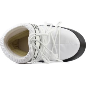 Resim Moon Boot Mb Icon Nylon Kadın Beyaz Kar Botu 