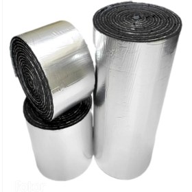 Resim Araç Kaput Altı Izolasyon Davlumbaz Kapı Içi 13MM Yapışkanlı Karavan Oto Ses Yalıtım Malzemesi 100cm X 100cm 