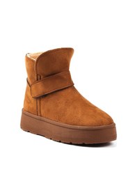 Resim Kadın Taba Günlük Kalın Taban Bot - İçi Kürklü Platform Streç Model Taba 