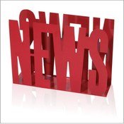 Resim News Yazılı Kırmızı Gazetelik Dergilik Broşürlük Posta Kutusu 