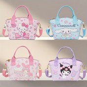 Resim IP Sanrio Çanta, Kuromi Crossbody Çanta, Seyahat Organizatörü, Ayarlanabilir Askılı Omuz Çantası - Sadece Bir Kap Değil, Stilinizi Yükseltin: Geniş ve Şık İş, Seyahat & Günlük Kullanım İçin Mükemmel Hediye Seçeneği 