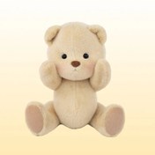 Resim Puffy Sade Kahverengi 