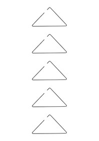 Resim Edora Home 5'li Siyah Elbise Askısı Tişört Askısı - Metal Paslanmaz Siyah 