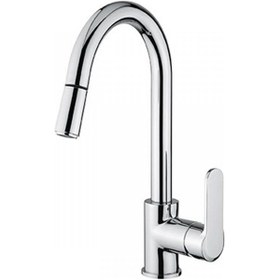 Resim Emmevi Art. 77066 Nefer Bıg Kuğu Aç-Kapa Lavabo Bataryası Krom 