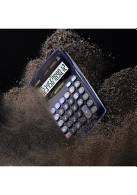 Resim Casio WD-220MS-BU Masaüstü Suya ve Toza Dayanıklı 12 Hane Hesap Makinesi 