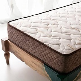Resim heyner Opalin 150x190 Sea Shell Coffee Bamboo Çift Kişilik Yaylı Yatak 150 * 190 Ortopedik Çift Kişilik Yatak 