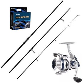 Resim Okuma Aria 8000 - Kendo Carp 390cm 3 Parça Sazan Olta Seti 