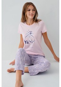 Resim Rolypoly Kadın Pembe Pijama Takım Pembe 