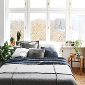 Resim WAVE GRİ YATAK ÖRTÜSÜ 