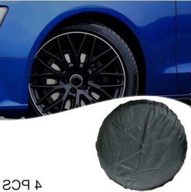 Resim Dancemonkey 4 Adet/takım L Su Geçirmez Lastik Kapağı, Toz Geçirmez Araba Yedek Lastik Koruyucu 