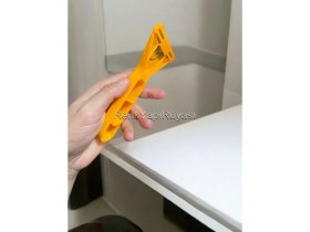 Resim Renk Yapı Rüyası Buz Kazıyıcı, Cam Ocak Temizleyici, Işyeri Camlarından Reklam Kazımak Içi, One Way Vision Sökmek Için Kazıyıcı 