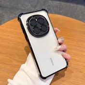 Resim Onur Magic 7 / Magic 7 Pro Elektrokaplama Dört Köşe Düşme Dirençli Telefon Kılıfı Lens Koruma ile 