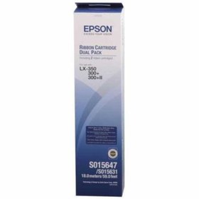 Resim markomix Epson C13s015647 (8750) Lx-300/350/400/800/850/mx/rx/f Siyah Ikili Paket Şerit 