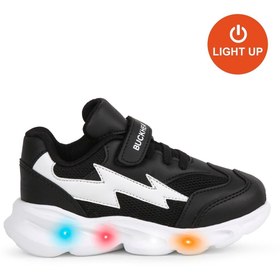 Resim BUCKHEAD Faster Işıklı Unisex Bebek & Çocuk Spor Ayakkabı - LED Taban, Hafif & Konforlu Günlük Kullanım 