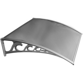 Resim Genel Markalar Pratik Sundurma Kapı Pencere Üstü 100x150 cm Gri 6 mm Levhalı 