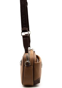 Resim Çapraz Çanta Kadın Silver Polo 1094-45529 Sılver Polo Çapraz Bayan Çantası M86 Karamel-mat Kahve Çok Renkli 