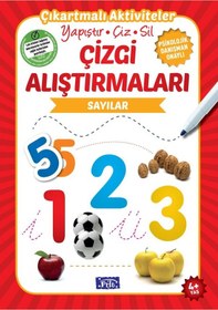Resim Sayılar - Çizgi Alıştırmaları 