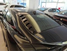 Resim Honda Civic Fc5 2016-2020 Arka Cam Üstü Kaplama 2 Parça 